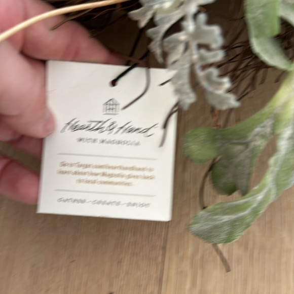 Hearth and hand wreath NWT - Picture 2 of 2
